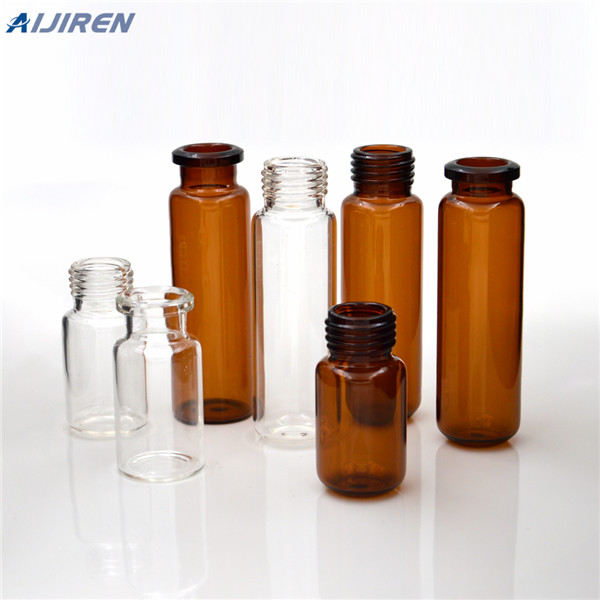 Standard Opening 20ml crimp gc glass vials for GC/MS Sigma